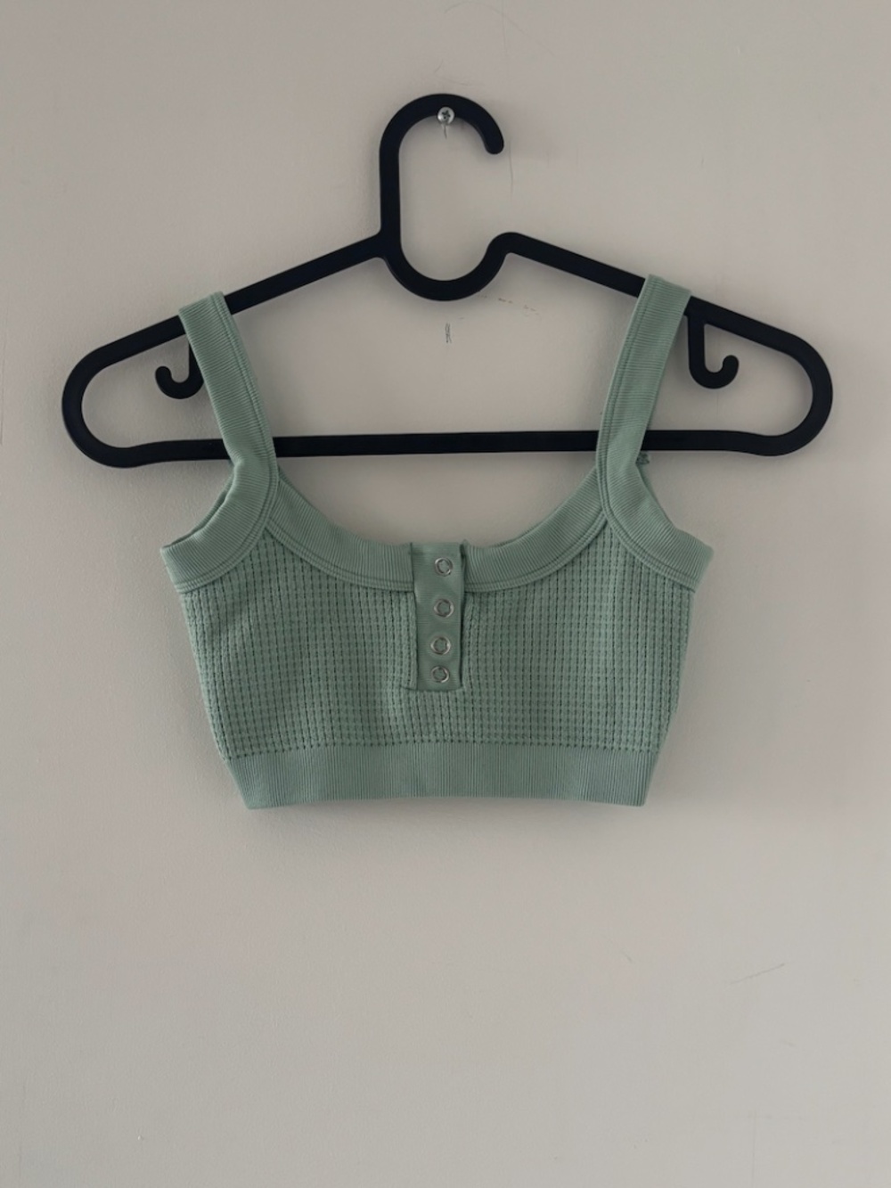 Urban Outfitters Out From Under Sage Ribbed Super Crop Top – Size XXS/XS